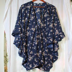 Floral Print Kimono/Kaftan